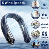 Portable Neck Fan With Type-C Charging Battery Hands-Free Bladeless