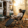 Portable Dual Purposes Extendable Folding Reclining Chair