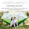 Double Camping Hammock with Mosquito Net – Portable, Includes 2 Straps, Ideal for Outdoor & Travel