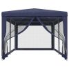 Party Tent with 6 Mesh Sidewalls