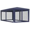 Party Tent with 6 Mesh Sidewalls