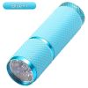 9 Mini LED Glow In Dark Flashlights