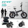 ENGWE ENGINE Pro – 48V 16Ah, 750W Fat Tire Electric Mountain Bike with Hydraulic Brakes