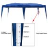 20''x 10'' Two Windows Practical Waterproof Folding Tent