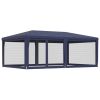 Party Tent with 6 Mesh Sidewalls