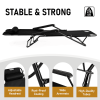 Portable Dual Purposes Extendable Folding Reclining Chair