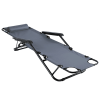 Portable Dual Purposes Extendable Folding Reclining Chair