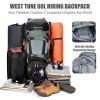 60L Outdoor Hiking Backpack with Internal Frame & Rain Cover