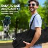 Padded Folding Camping Chair - Portable with Cup Holder & Side Pockets