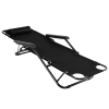 Portable Dual Purposes Extendable Folding Reclining Chair