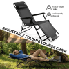 Portable Dual Purposes Extendable Folding Reclining Chair