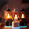 1pc Cordless Air Humidifier Camping Table Lamp Aromatherapy Diffuser