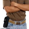 Flashlight Holster with Belt Attachment