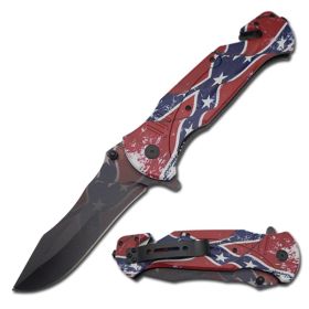 Day Zero Survival 10.5" XL Rescue Folding Knife – Multiple Handle Designs (Design: Tactical)