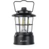 LUXPRO Retro Filament LED Lantern – Vintage Battery-Powered Camping Lantern with Adjustable Warm & Bright White Light