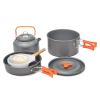 Outdoor Portable 2-3 Person Camping Stove Cover Pot Picnic Cooker