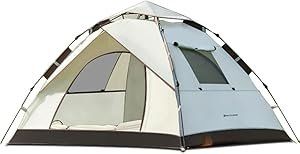Whitsunday Pop Up Camping Tent for 1-2 Person (Color: Coffee)