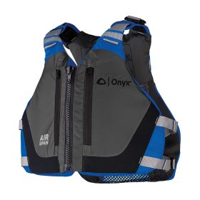 Onyx Airspan Angler Life Jacket (Color: Blue, Size: XL/2X)